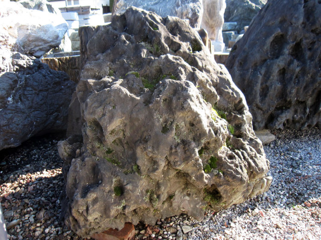 貴船石 No.007 京都 加茂七石 銘石 庭石 景石 自然石 販売 日本庭園