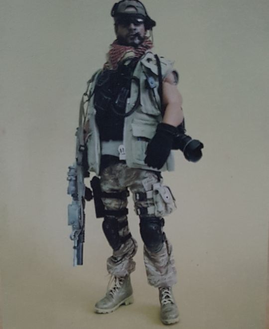 DEVGRU - Naval Special Warfare Development Group Hot Toys - Machinegun