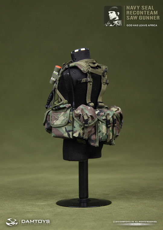 NAVY SEAL RECONTEAM SAW GUNNER Dam Toys - Machinegun