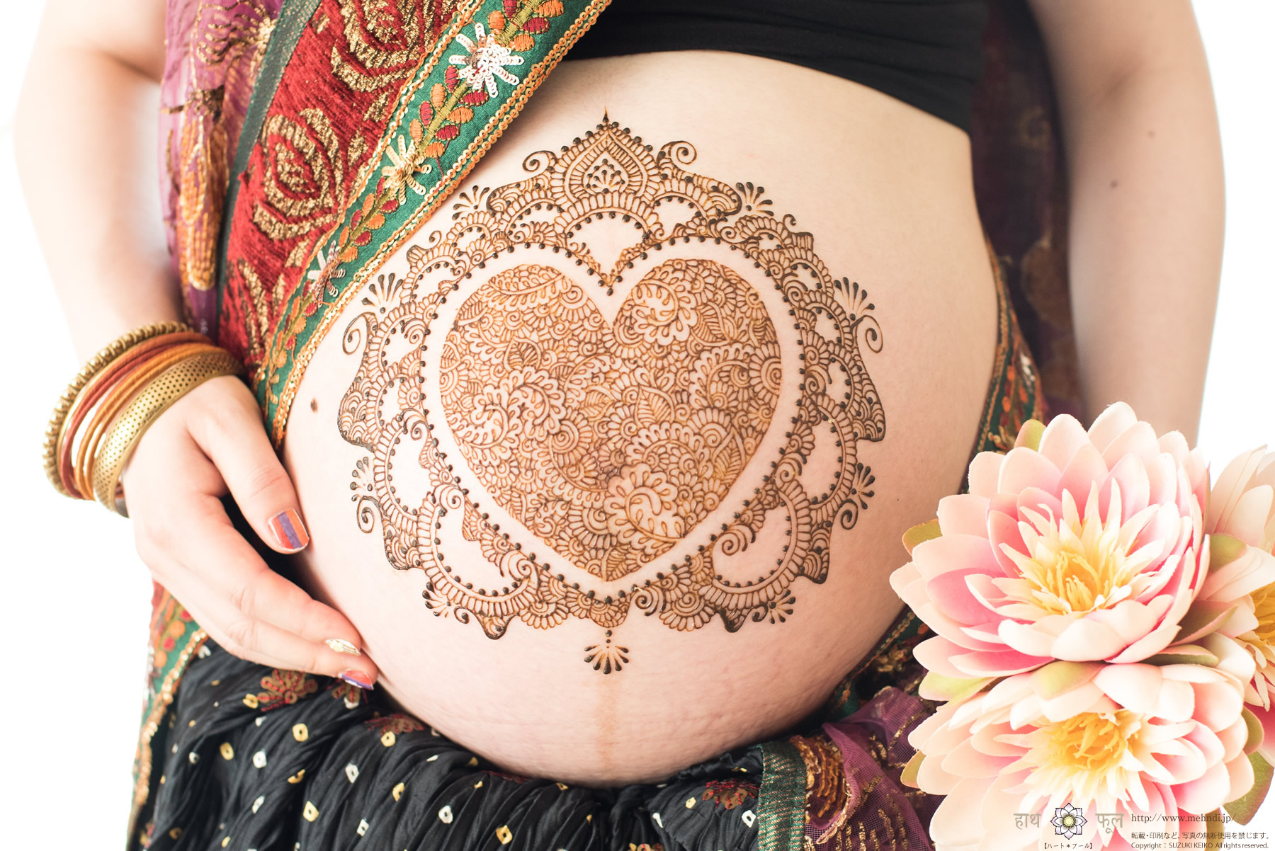 PRIYA 3Dボディジュエル ｜ メヘンディ（ヘナタトゥー、ヘナアート