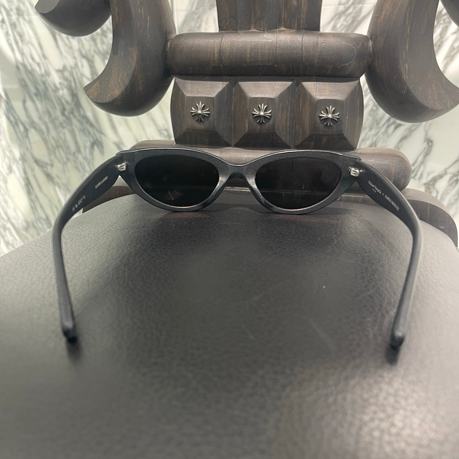 GENTLE MONSTER × Maison Margiela 2024SS Leather Frame Fox Eye