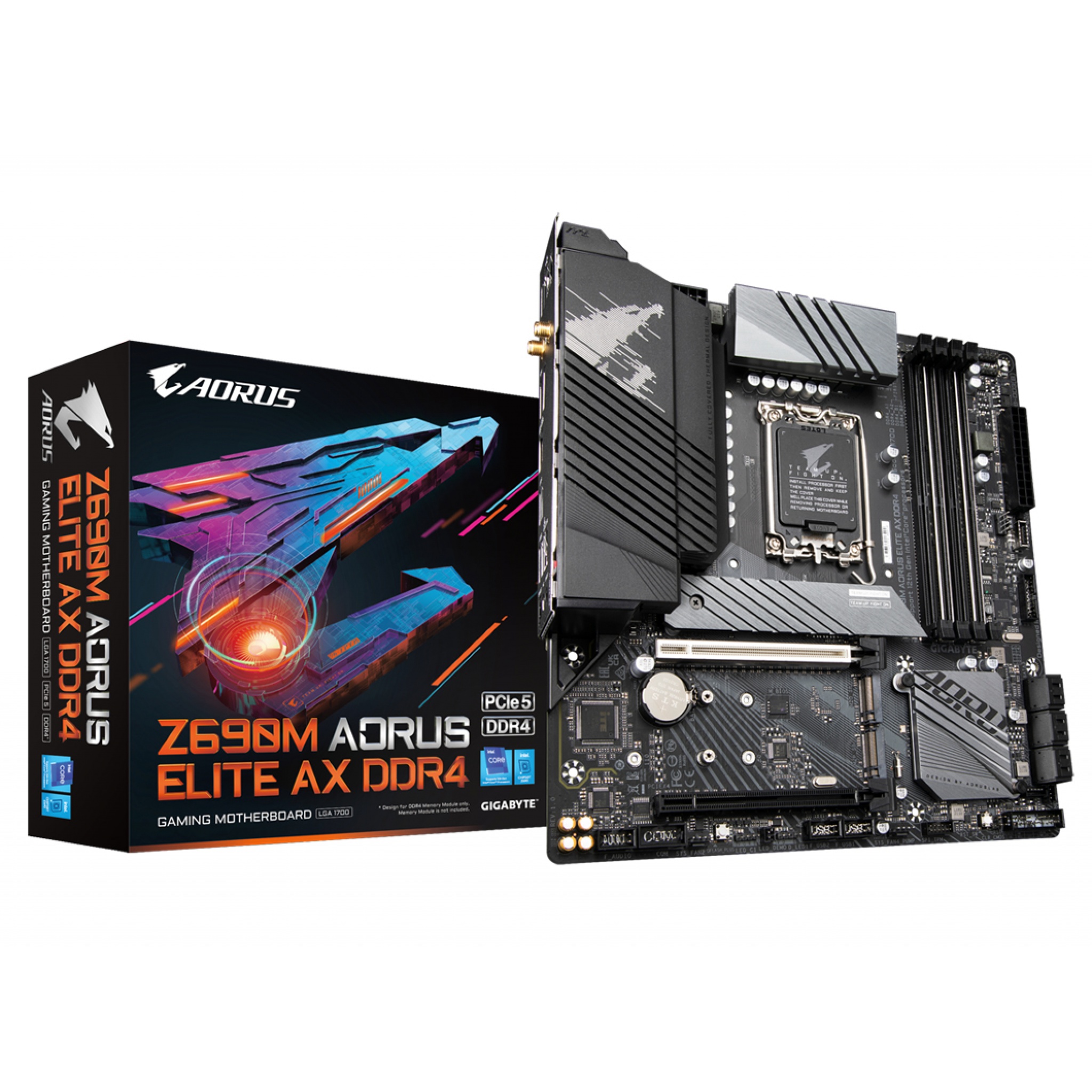 Gigabyte Z690M AORUS ELITE AX Intel Z690 Express LGA 1700 Micro