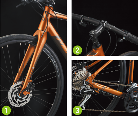 メリダ -MERIDA- | ラインナップ | クロスバイク | GRAN SPEED 100-D