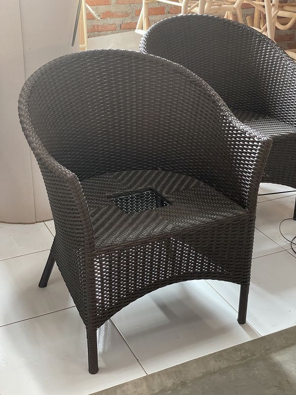 よもぎ蒸し椅子用 人工ラタンチェア | 籐家具職人の店みうらラタン