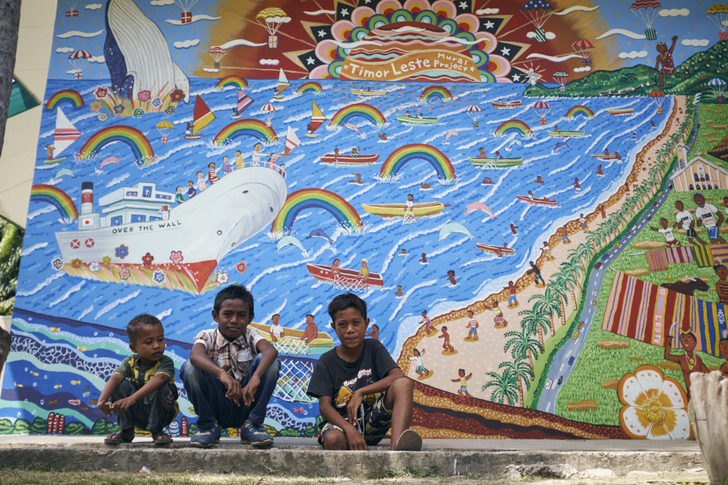 東ティモール壁画プロジェクト – EAST TIMOR MURAL PROJECT