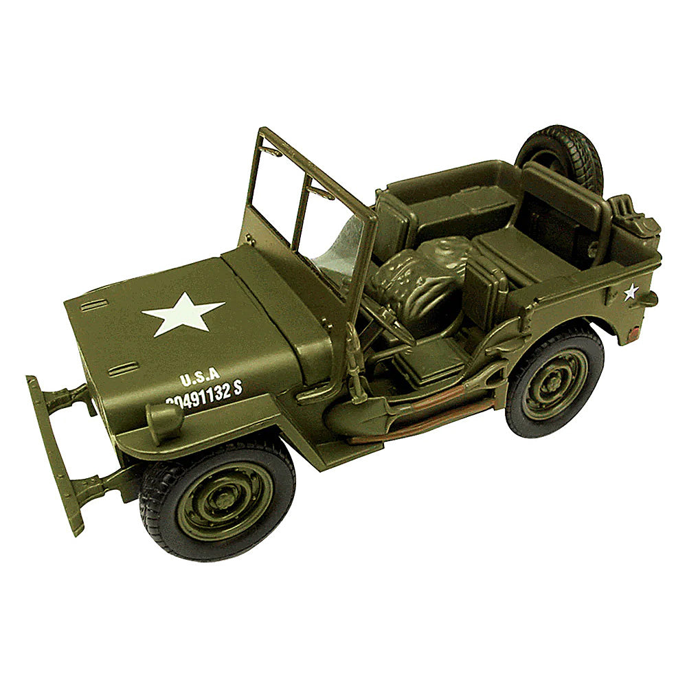 Classic Armour Diecast Willys Jeep - 1:32 Scale – MightyToy