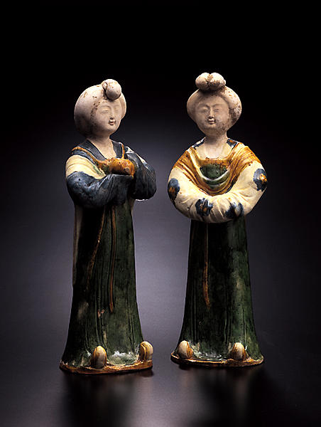 中国・漢〜唐の俑（土偶） | イベント詳細 唐時代 加彩 女子陶