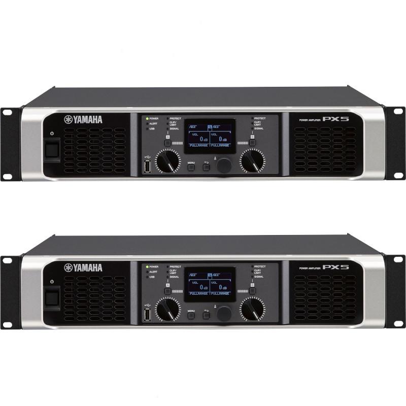 YAMAHA ヤマハ PX5 高音質パワーアンプ 800W x 2（4Ω） / 500W x 2（8Ω