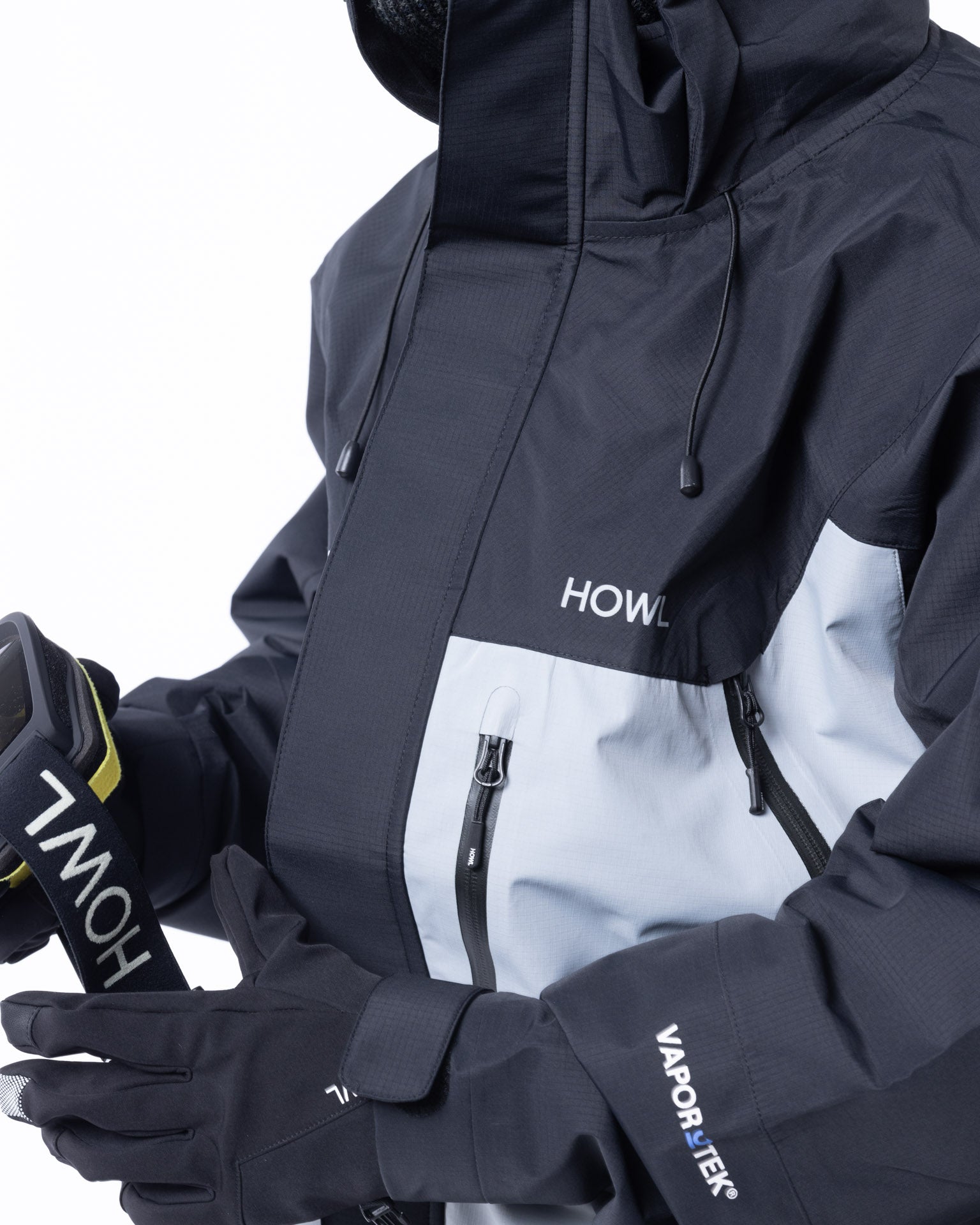 Tek9 上下セット HOWL VAPOR 5K ブラック スノーボード Tek9 上下