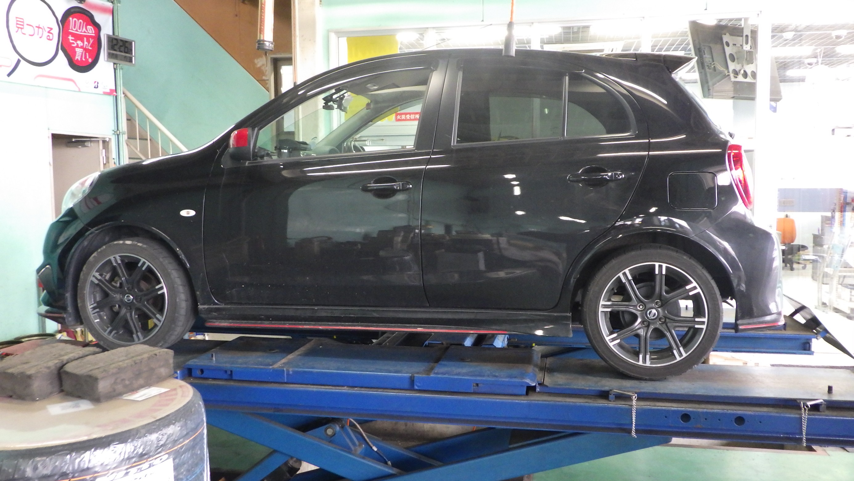 ニスモマーチ ホイールも件！ | 日産 マーチ ホイール タイヤ