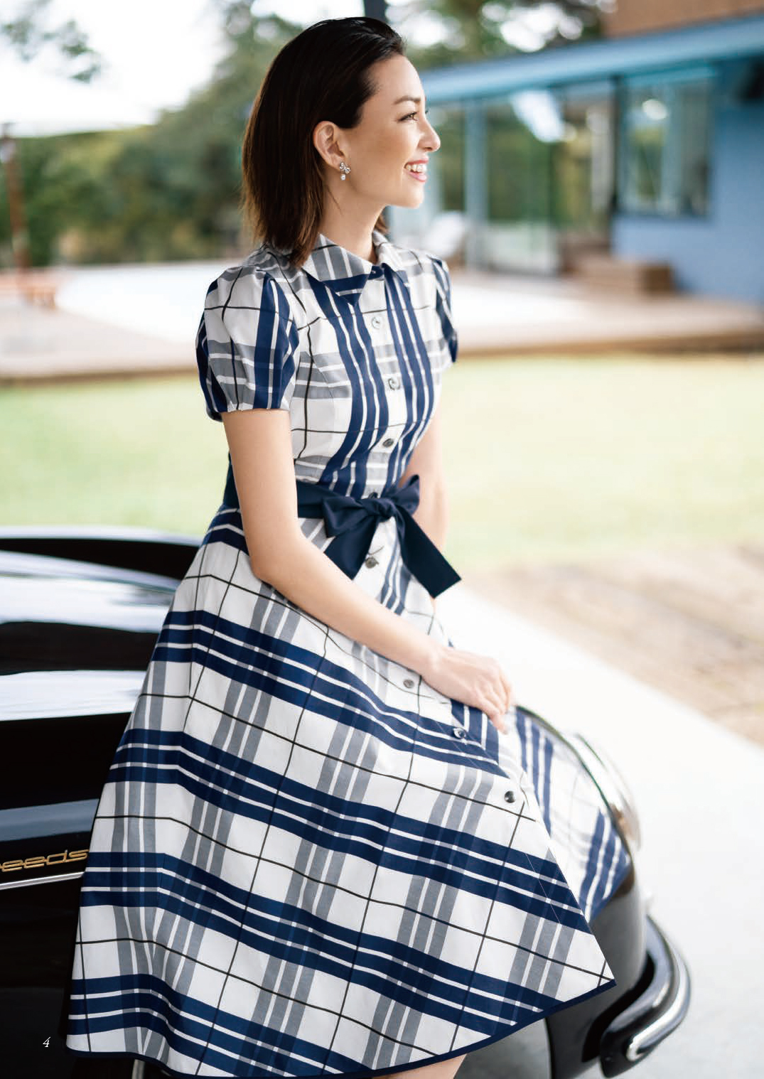 エムズグレーシー♡チャームジップ付き ワンピース 38 M'S GRACY 2025