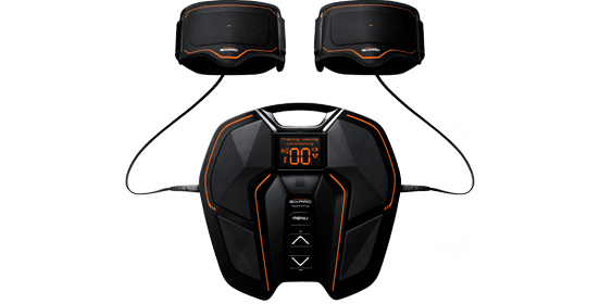 SIX PAD Foot Fit Plus本体とElectrode Pad