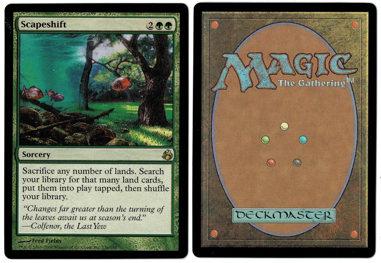 MTG 風景の変容 日本語英語2枚セット 風景の変容 2枚セット MTG 風景