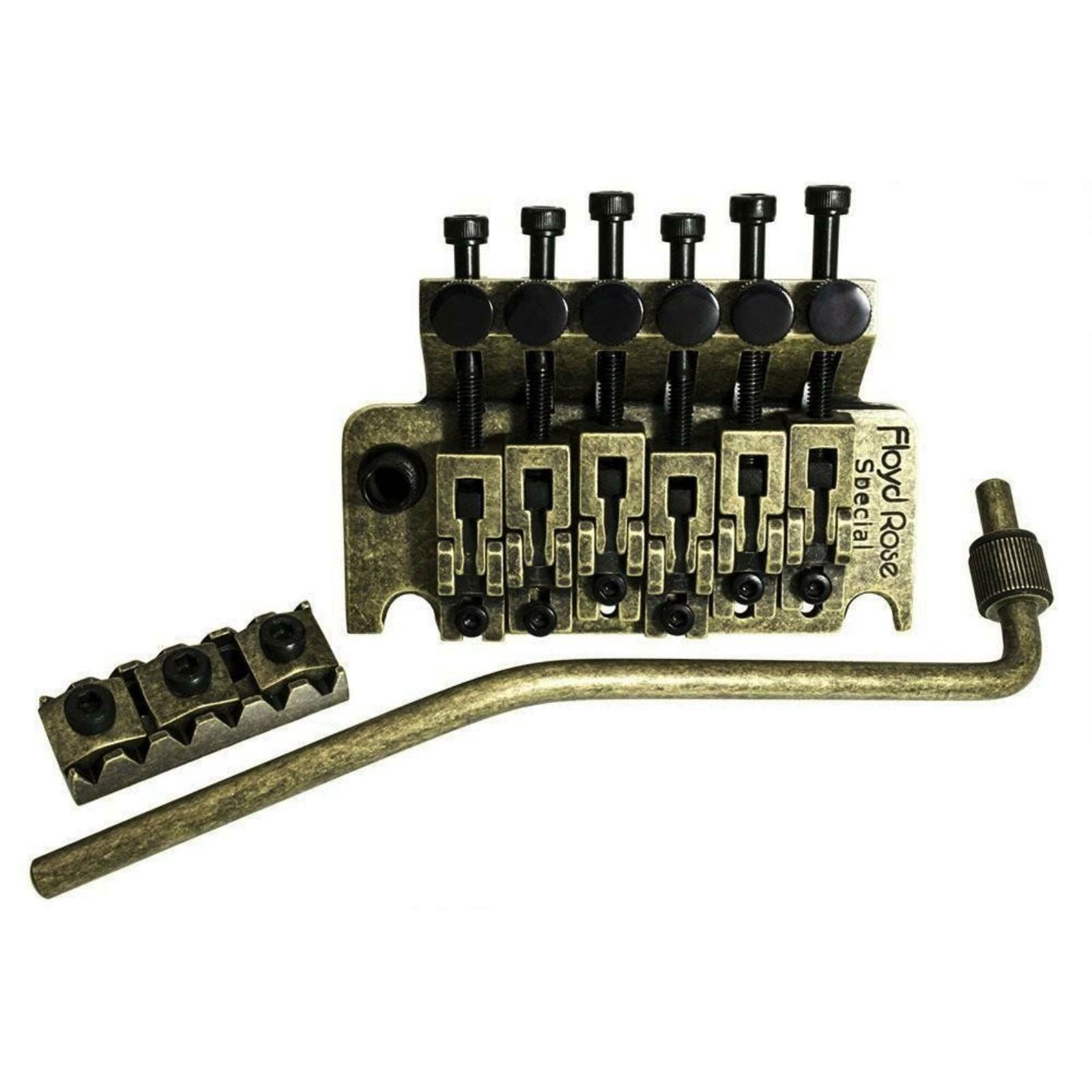 Floyd Rose Special Series Tremolo, Green Bronze FRTS7100/R3Nut