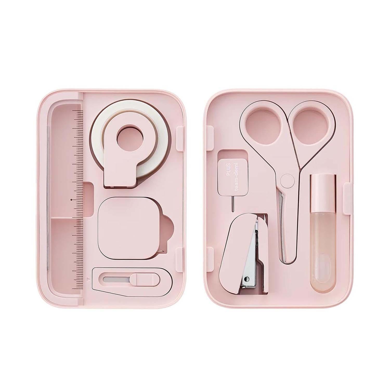 TEAM-DEMI Stationery Set PINK