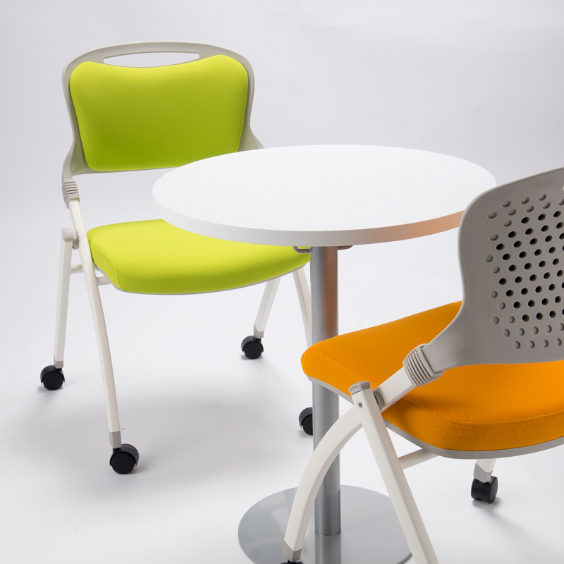 ミーティングチェア オフィスチェア 会議イス 2脚セット スタッキング