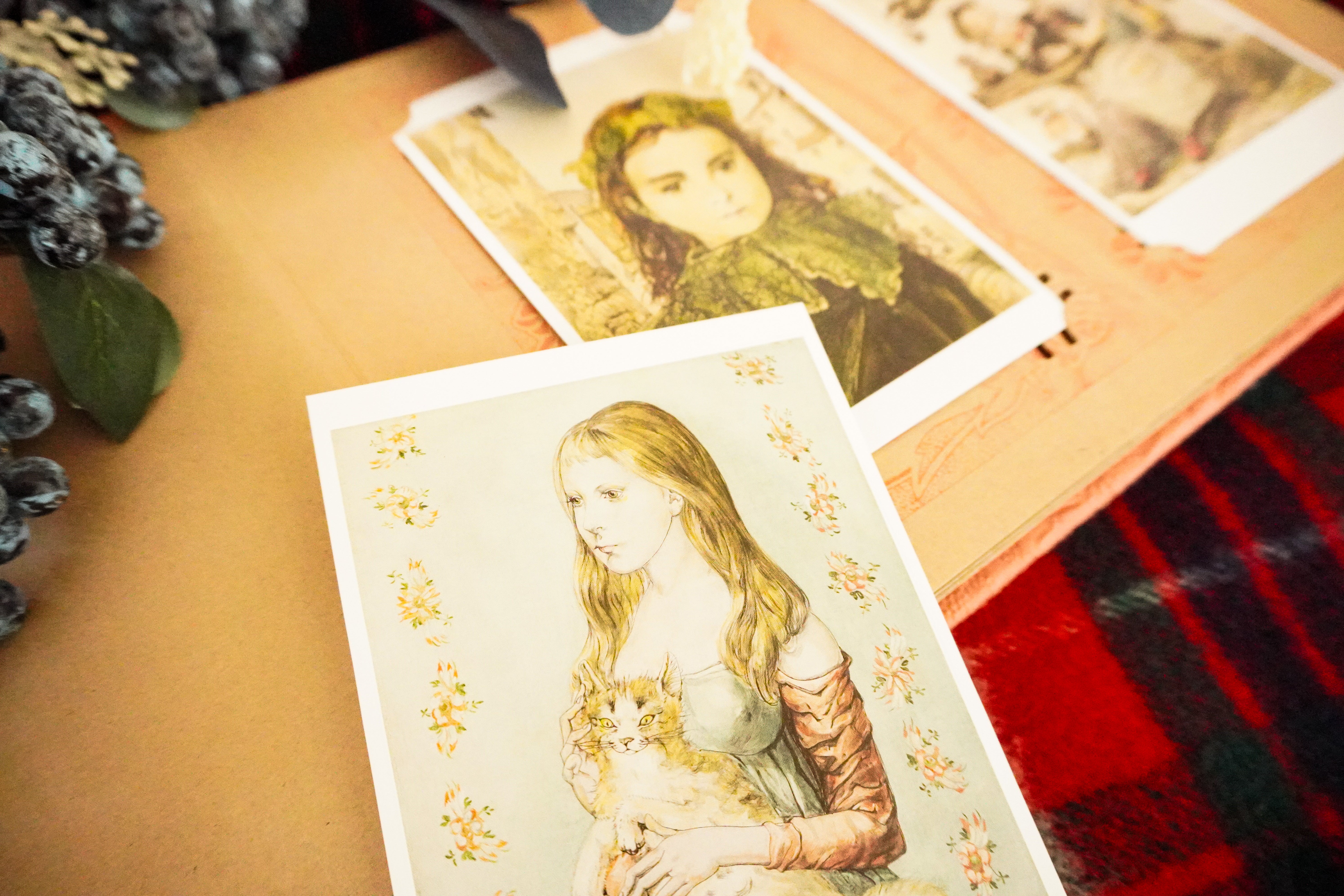 C ポストカードセット 少女シリーズ – 軽井沢安東美術館