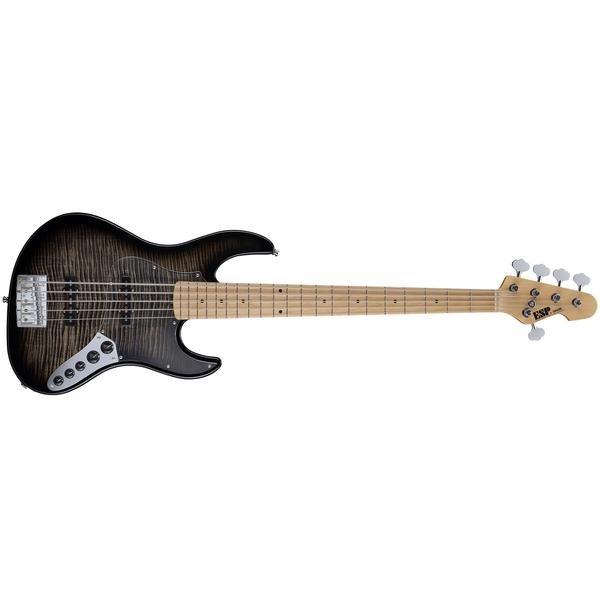 ESP AMAZEシリーズ 5弦エレキベースAMAZE-CTM-SL5 FM/M STBKSB新品生産