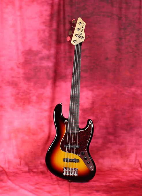 SAITO GUITARS Sシリーズ 5弦エレキベースS-521bCSJ Heritage 3Tone