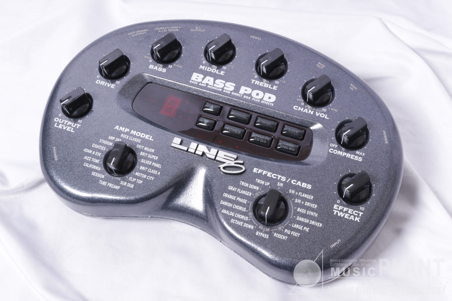 Line6 PODシリーズ エフェクター / ベース用マルチエフェクターBass