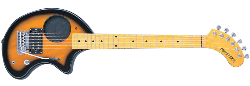 整備・清掃済】FERNANDES ZO-3 イエロー アンプ内蔵 整備・清掃済