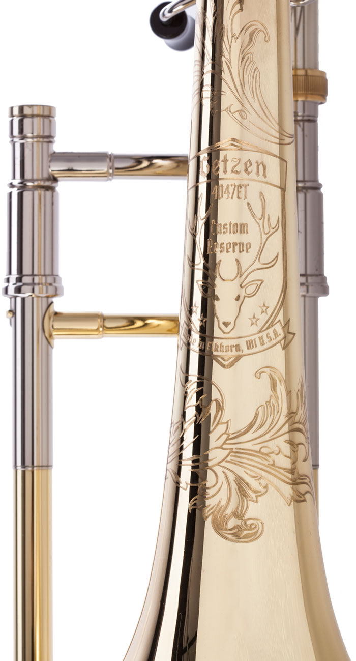 ゲッツェン トロンボーン 4047ETリードパイプ スターリングシルバー製