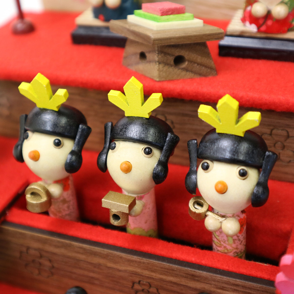 ひなまつり・大 段飾り（18弁既製品）TMH-300 オルゴール ｜株式会社