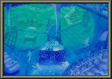 小浦昇の銅版画・絵画 月が照らし出す不思議な世界 記憶の片隅に漂う