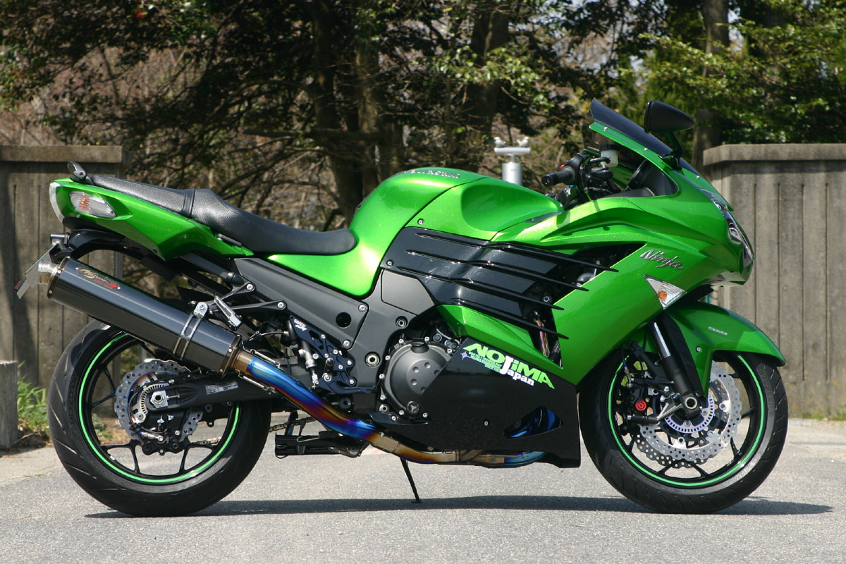 Nojima ZX-14R spl マフラー