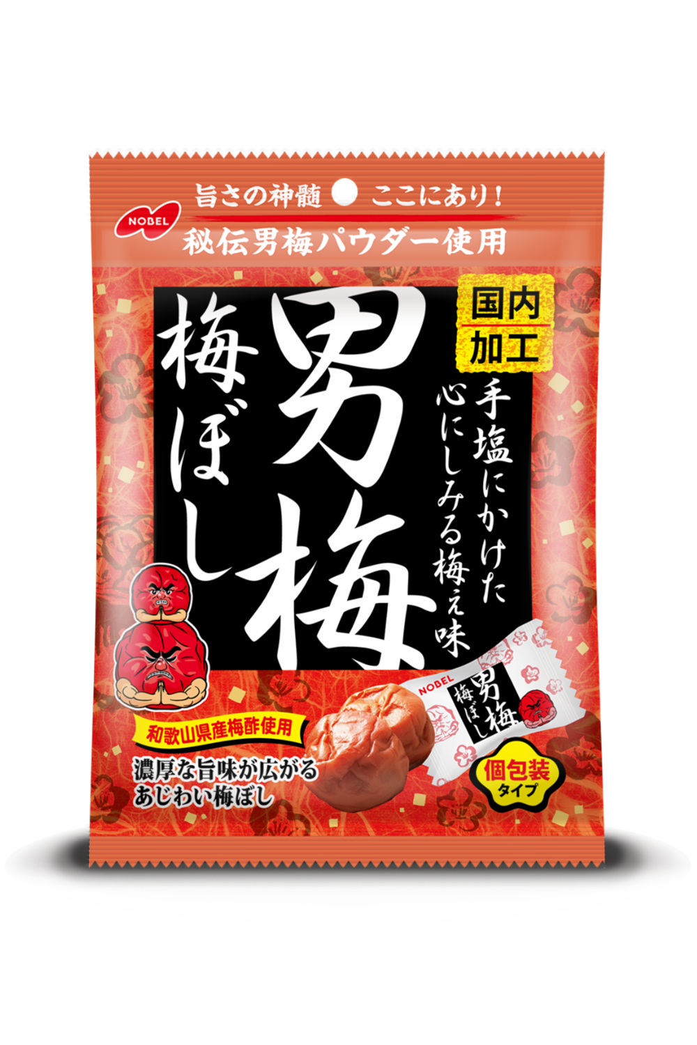 男梅梅ぼし | ノーベル製菓株式会社