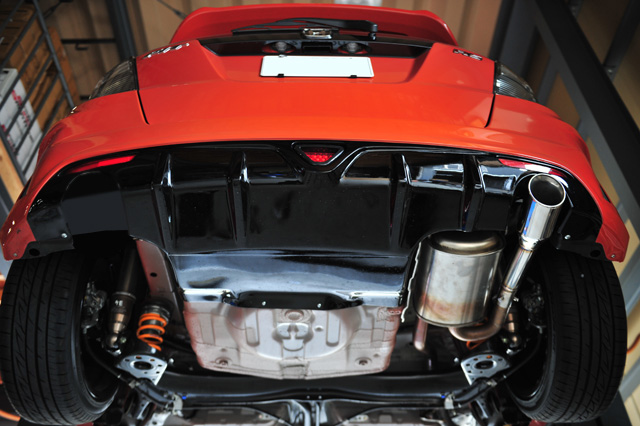 ノブレッセ GE系フィット/フィットハイブリット マフラーカッター