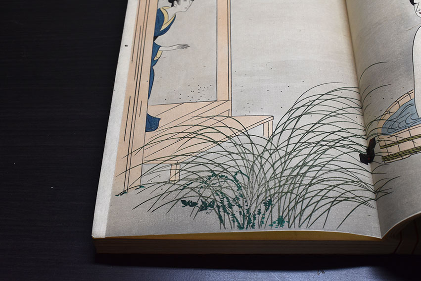 木版画草紙「おせん」 邦枝完二作、小村雪岱絵 限定500 昭和24