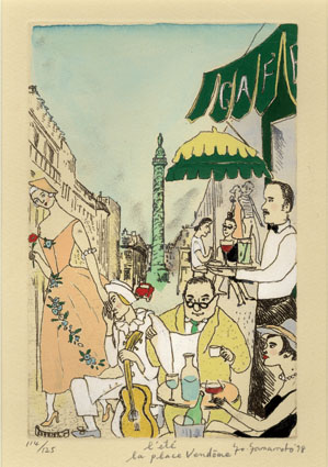 山本容子版画額 / 山本容子 | Natsume Books