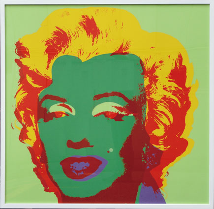 アンディ・ウォーホル シルクスクリーン額 / アンディ・ウォーホル