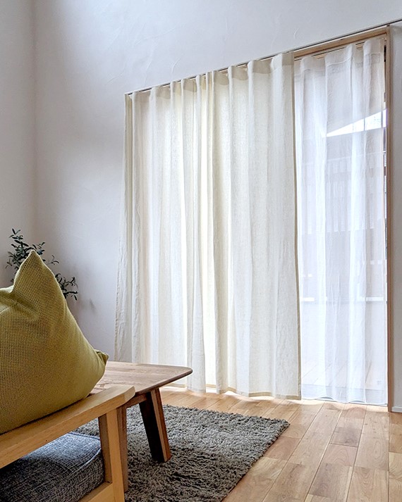 natsusobiku|日本生まれのリネンカーテン｜自然素材の麻専門