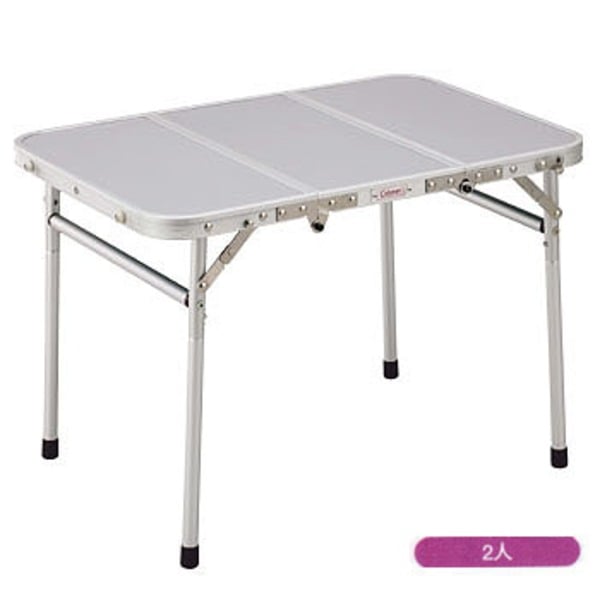コールマン スリム三つ折りBBQテーブル 中央収納付き コールマン