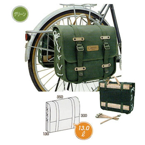 オーストリッチ(OSTRICH) DLX サイドバッグ サイクル/自転車