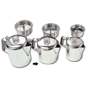 GSI outdoors(ジーエスアイ) ステンレスパーコレーター 6CUP