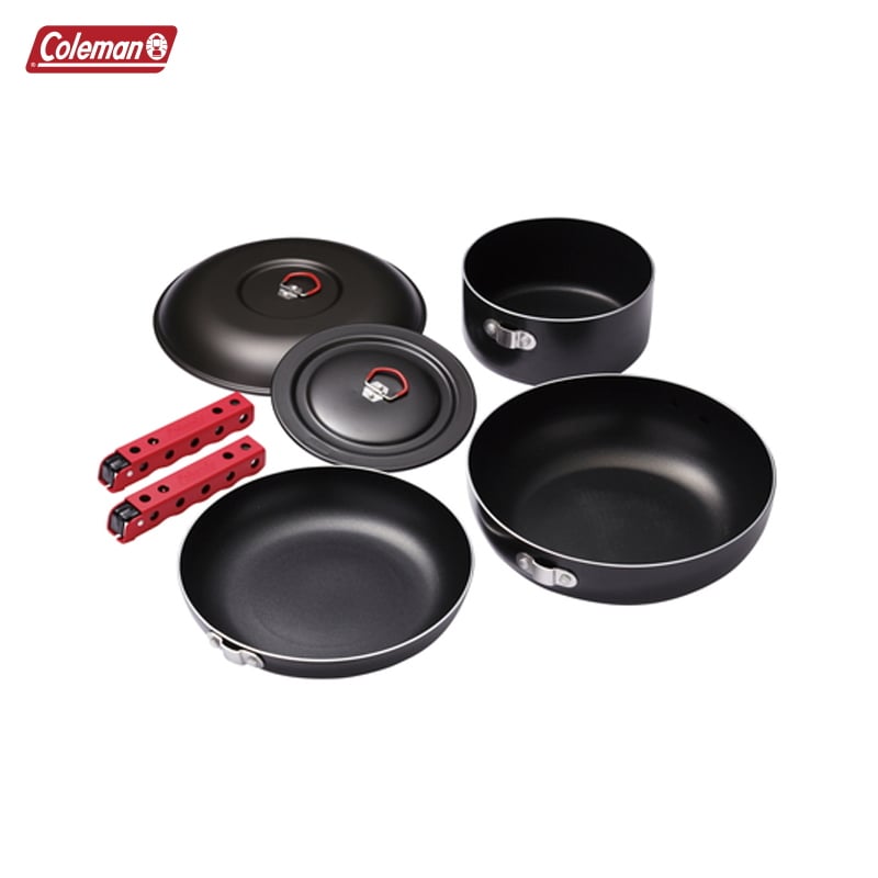 未使用品】コールマン アルミ デラックス クックウェア セット 未使用