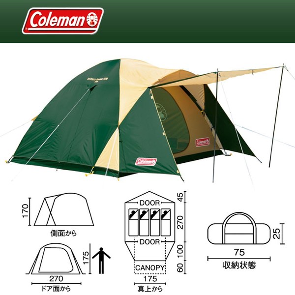 Coleman(コールマン) BCクロスドーム270 2000012866｜アウトドア用品