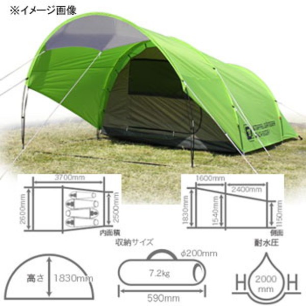 DOD(ディーオーディー) タープリーテント T3-82 T3-82｜アウトドア用品