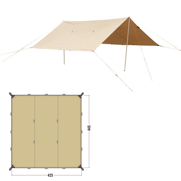 TATONKA(タトンカ) Tarp 1 TC AT8001｜アウトドア用品・釣り具通販は