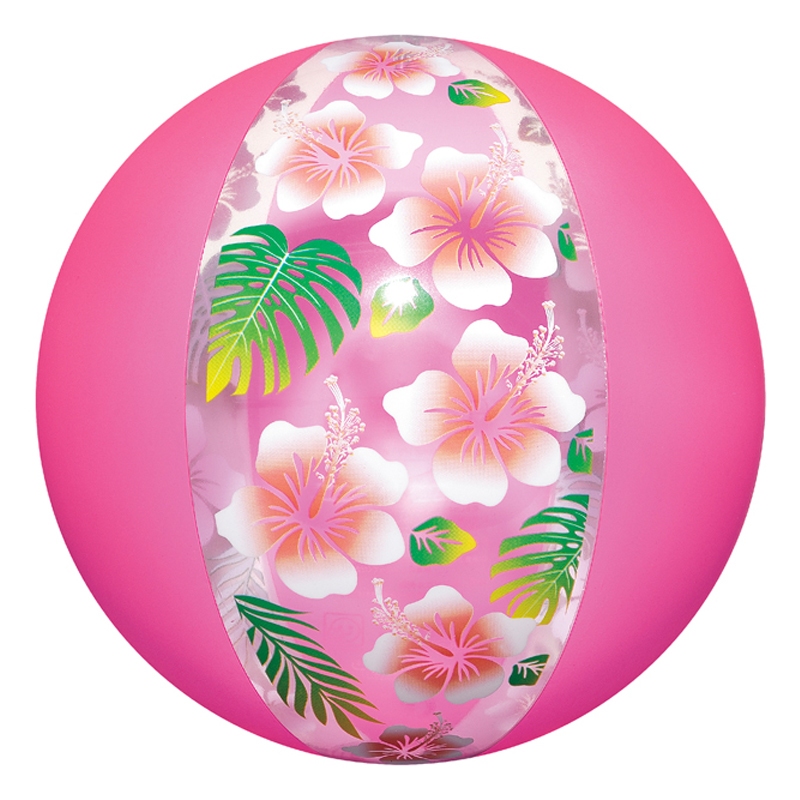 イガラシ ハイビスカスボール ビーチボール 50cm BBR-250｜アウトドア