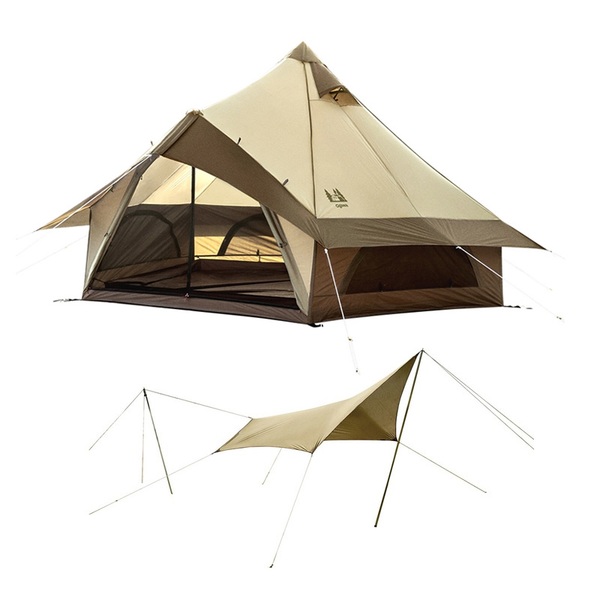 ogawa(キャンパルジャパン) グロッケ8+システムタープペンタ3×3【2点