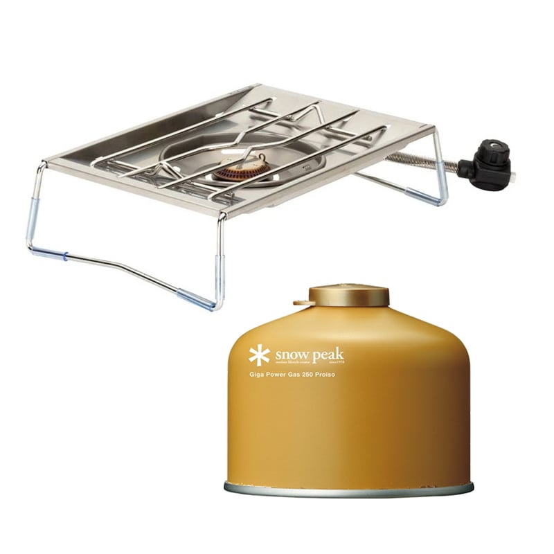ギガパワー プレートバーナー フラットバーナー スノーピーク