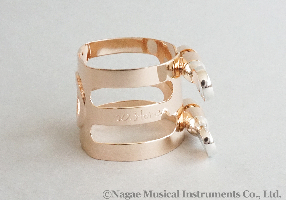 ウッドストーン アルトサックスリガチャー SSPGP（Selmerラバー用