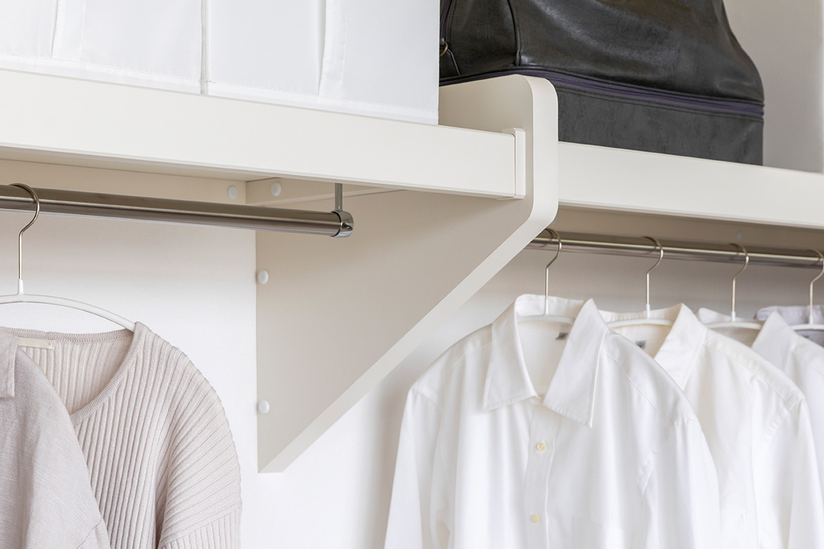 押入れ収納・クローゼット収納 | 枕棚セット | 収納なら南海プライウッド