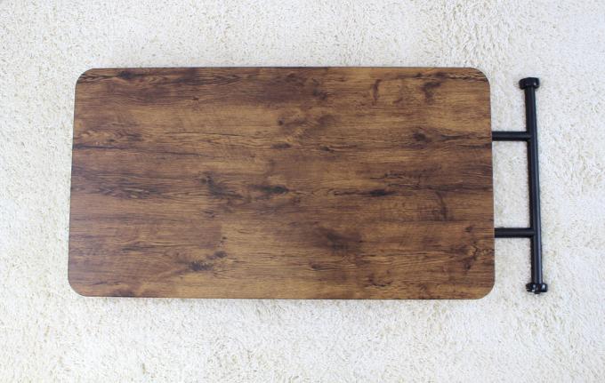 レトロなリフティング昇降テーブル：ガス圧で無段階高さ調整可能タイプ