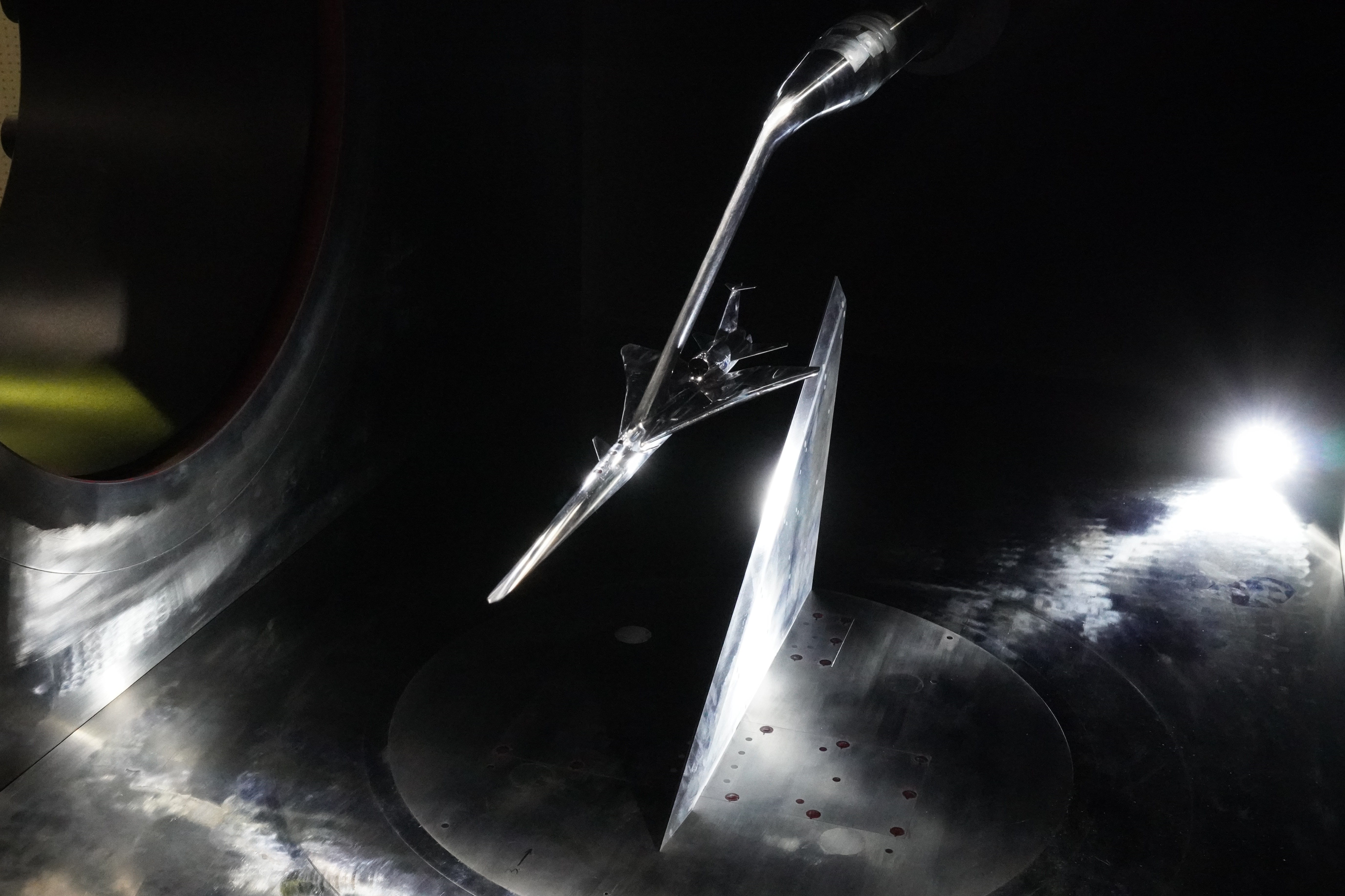 X-59 Model Tested in Japanese Supersonic Wind Tunnel