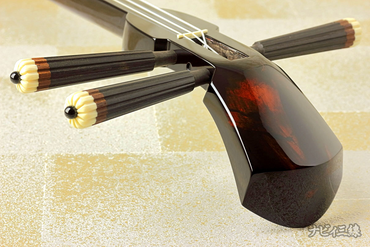 沖縄三線 本島産黒木 大城の與那城型 思い出の込められた一丁 沖縄三線